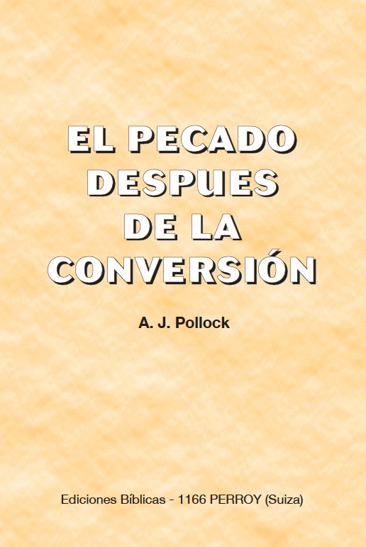 Portada de «El pecado después de la conversión» — Pollock, Algernon James