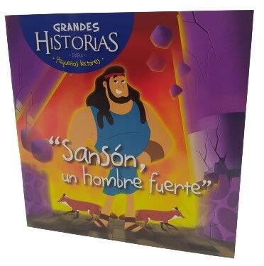 Portada de «Sansón, un hombre fuerte» — González A., Marta
